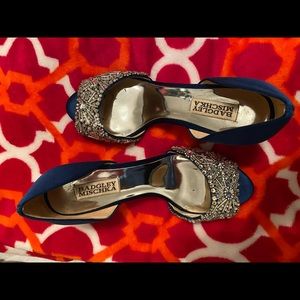 Badgley Mischka Peep Toe Evening Sandals